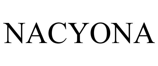 Trademark Logo NACYONA