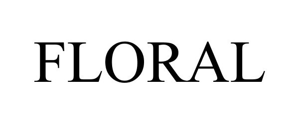 Trademark Logo FLORAL