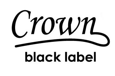 Trademark Logo CROWN BLACK LABEL