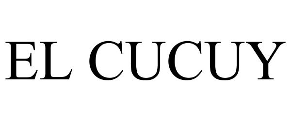 Trademark Logo EL CUCUY