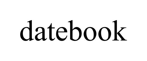 Trademark Logo DATEBOOK