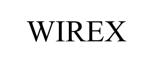Trademark Logo WIREX