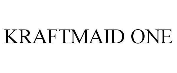 Trademark Logo KRAFTMAID ONE