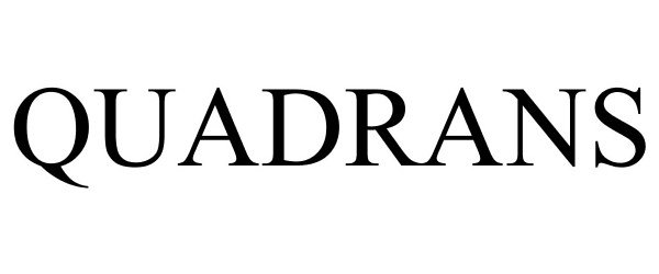 Trademark Logo QUADRANS