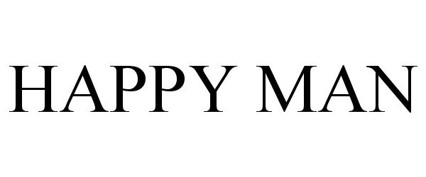 Trademark Logo HAPPY MAN