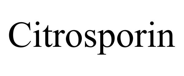 Trademark Logo CITROSPORIN