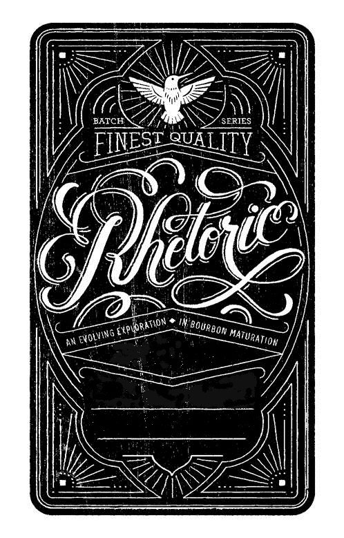 Trademark Logo BATCH SERIES FINEST QUALITY RHETORIC AN EVOLVING EXPLORATION IN BOURBON MATURATION