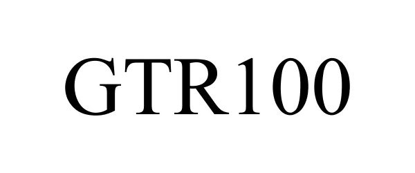 Trademark Logo GTR100