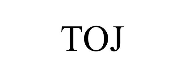 Trademark Logo TOJ