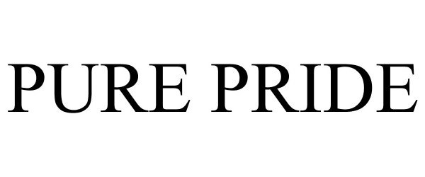 Trademark Logo PURE PRIDE