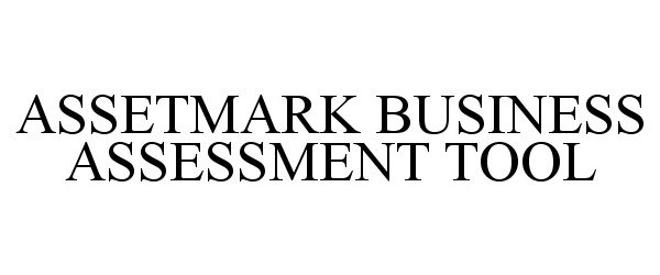  ASSETMARK BUSINESS ASSESSMENT TOOL