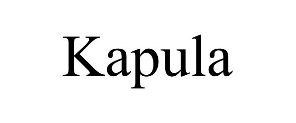 Trademark Logo KAPULA