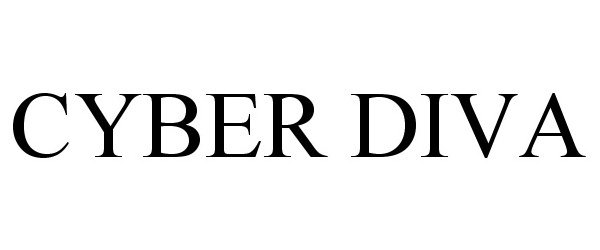 Trademark Logo CYBER DIVA