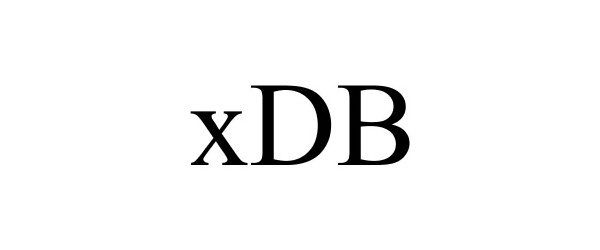 Trademark Logo XDB