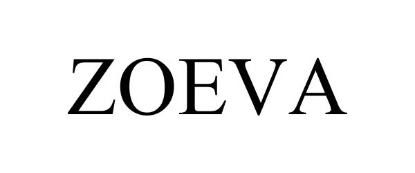 Trademark Logo ZOEVA