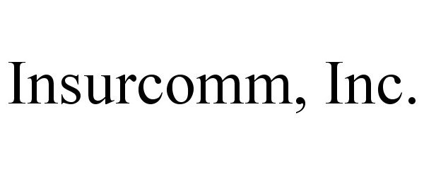 Trademark Logo INSURCOMM, INC.