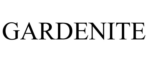  GARDENITE