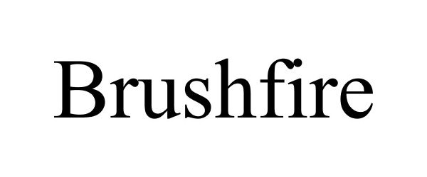 Trademark Logo BRUSHFIRE