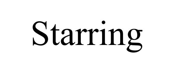 Trademark Logo STARRING