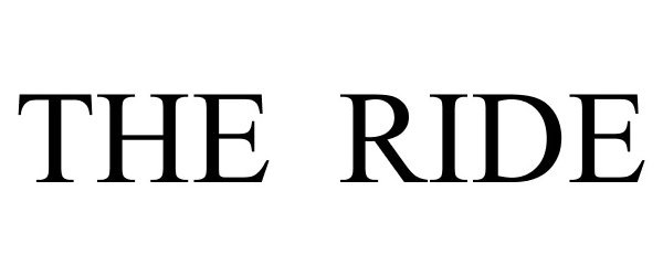 Trademark Logo THE RIDE