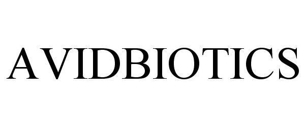 Trademark Logo AVIDBIOTICS