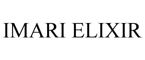 Trademark Logo IMARI ELIXIR
