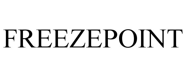 Trademark Logo FREEZEPOINT