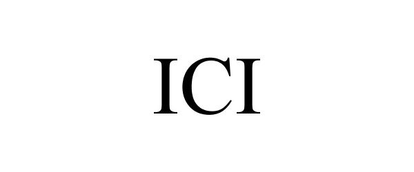 Trademark Logo ICI