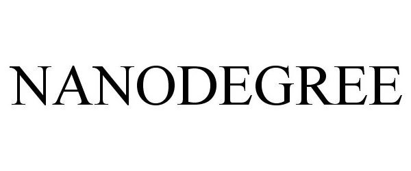 Trademark Logo NANODEGREE