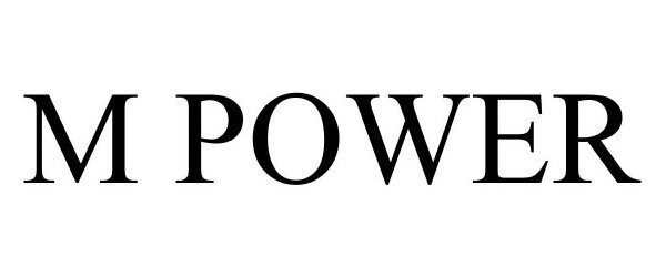 Trademark Logo M POWER