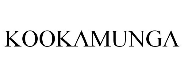 Trademark Logo KOOKAMUNGA