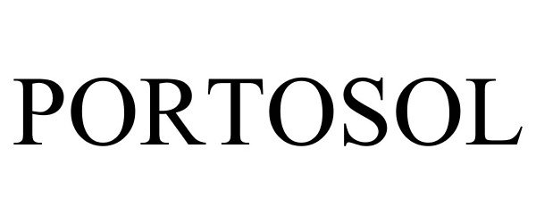 Trademark Logo PORTOSOL