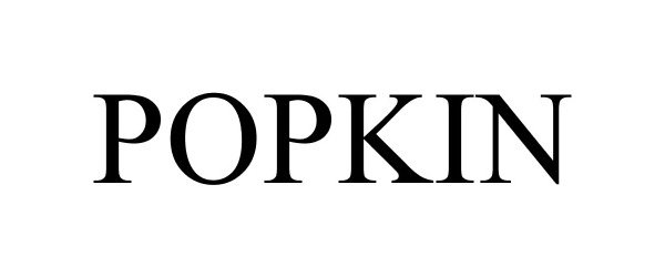 Trademark Logo POPKIN