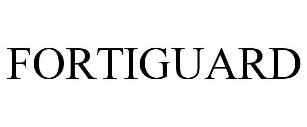 Trademark Logo FORTIGUARD