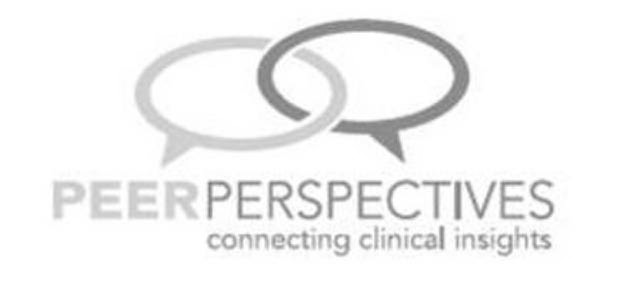 Trademark Logo PEER PERSPECTIVES CONNECTING CLINICAL INSIGHTS