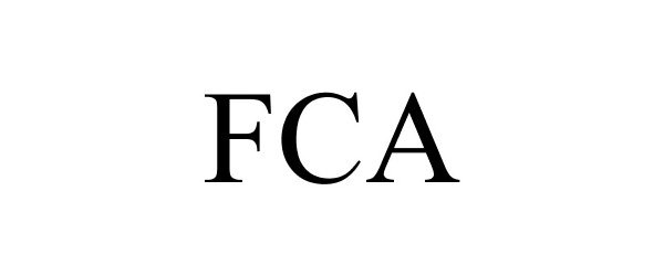 Trademark Logo FCA