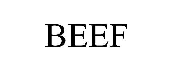 Trademark Logo BEEF