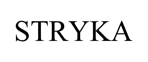 Trademark Logo STRYKA