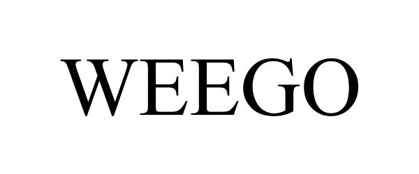 Trademark Logo WEEGO