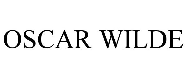 Trademark Logo OSCAR WILDE