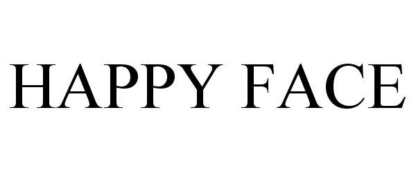 Trademark Logo HAPPY FACE