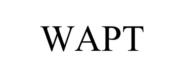 Trademark Logo WAPT