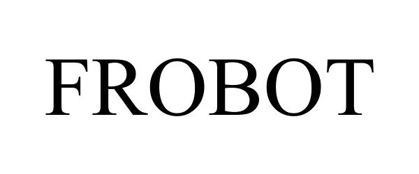 Trademark Logo FROBOT