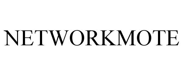Trademark Logo NETWORKMOTE