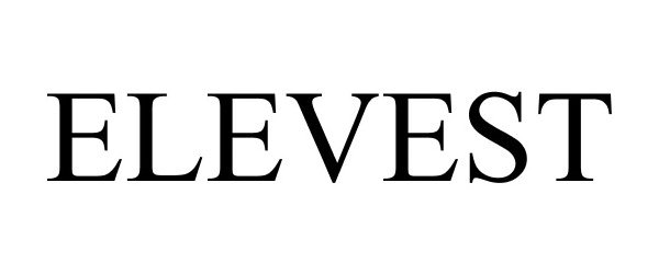 Trademark Logo ELEVEST