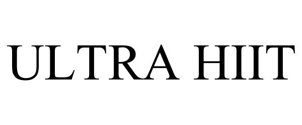 Trademark Logo ULTRA HIIT