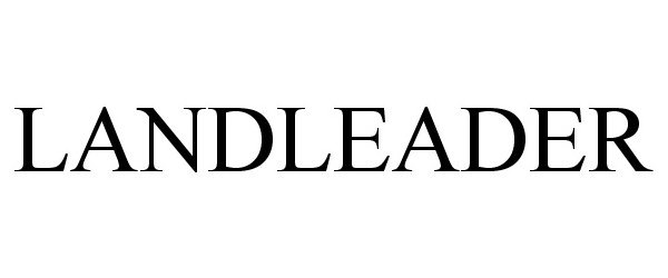 Trademark Logo LANDLEADER