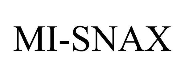 Trademark Logo MI-SNAX