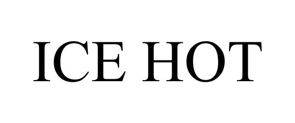 Trademark Logo ICE HOT