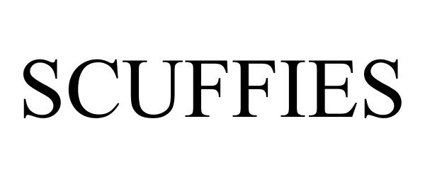 Trademark Logo SCUFFIES